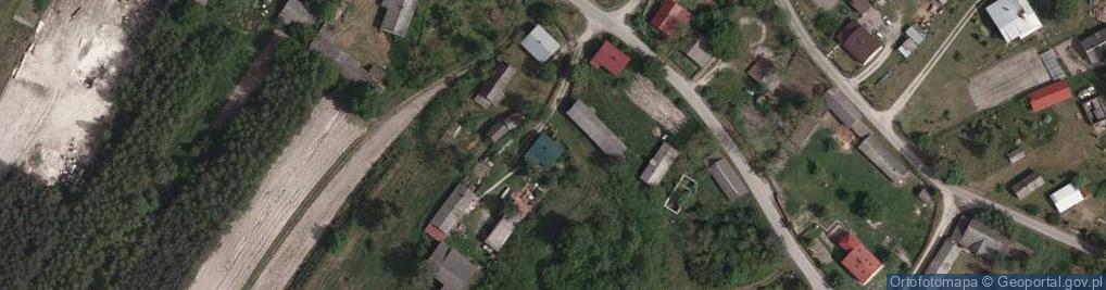 Zdjęcie satelitarne Borów ul.