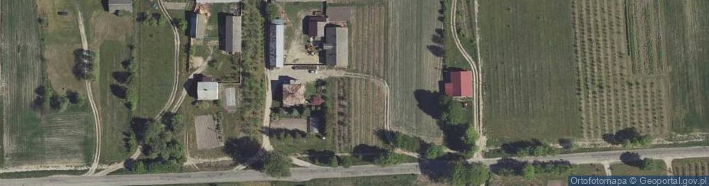 Zdjęcie satelitarne Borów ul.