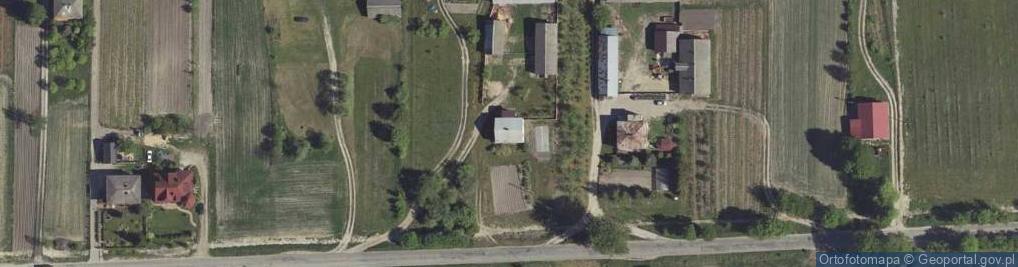 Zdjęcie satelitarne Borów ul.