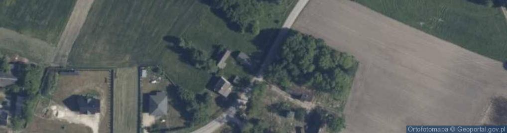 Zdjęcie satelitarne Borów ul.