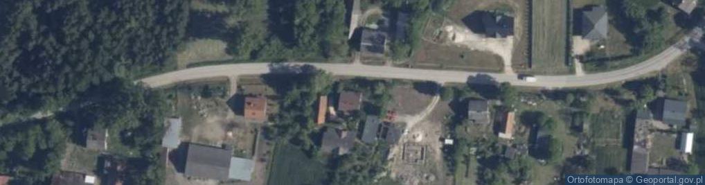 Zdjęcie satelitarne Borów ul.