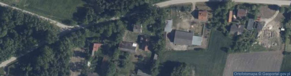 Zdjęcie satelitarne Borów ul.