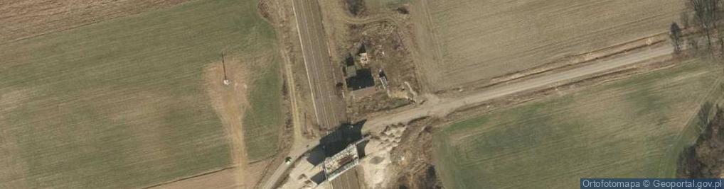 Zdjęcie satelitarne Borów ul.