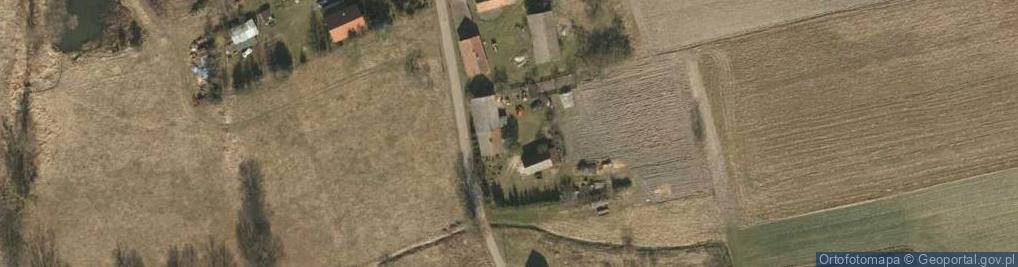 Zdjęcie satelitarne Borów ul.