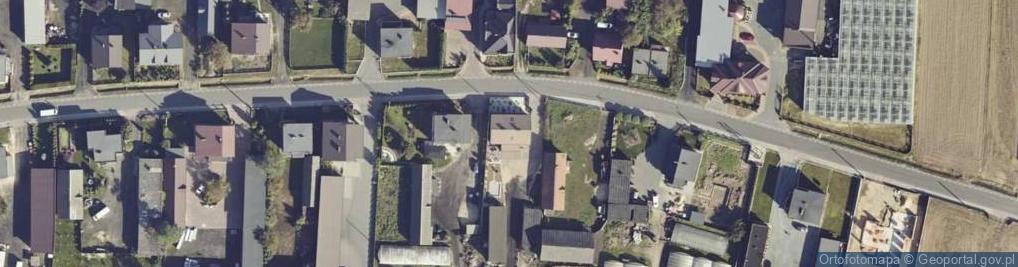 Zdjęcie satelitarne Borów ul.