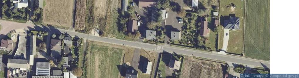 Zdjęcie satelitarne Borów ul.
