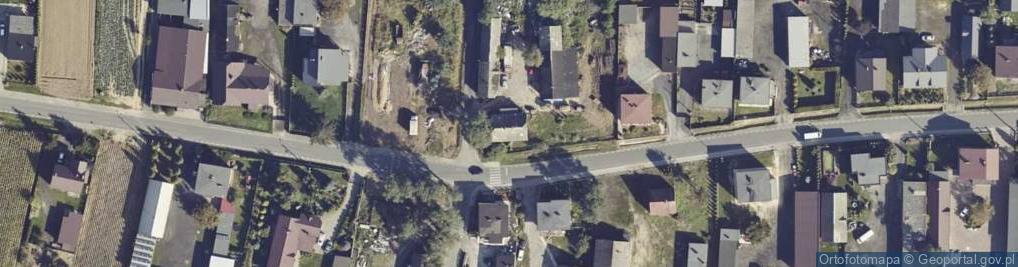 Zdjęcie satelitarne Borów ul.