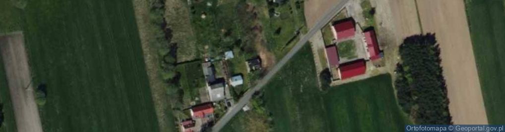 Zdjęcie satelitarne Borów ul.