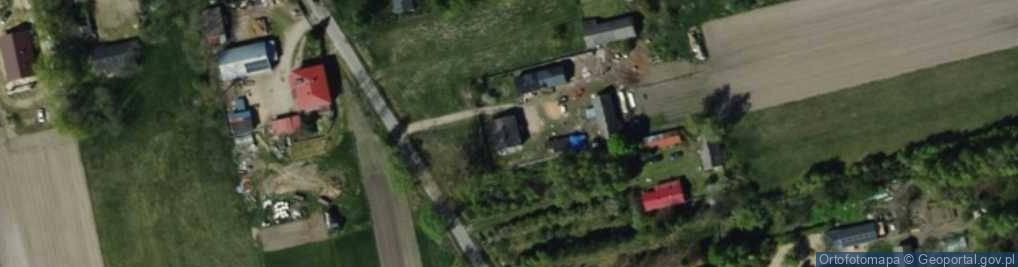 Zdjęcie satelitarne Borów ul.