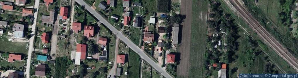 Zdjęcie satelitarne Borowa ul.