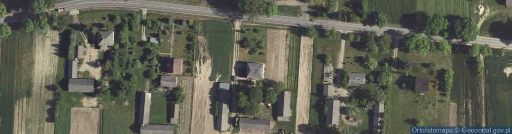 Zdjęcie satelitarne Borówek ul.