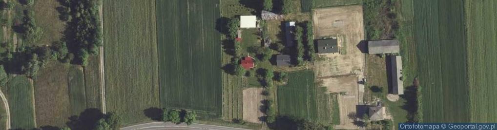 Zdjęcie satelitarne Borówek ul.