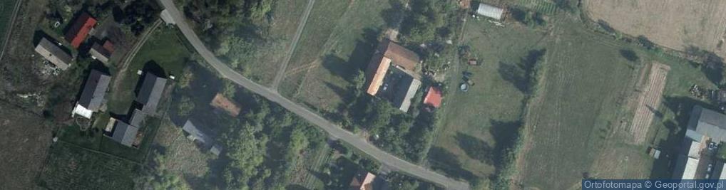 Zdjęcie satelitarne Borowina ul.