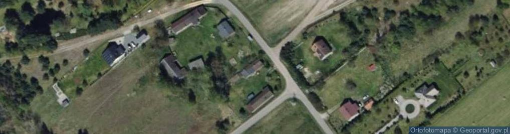 Zdjęcie satelitarne Borowiny ul.