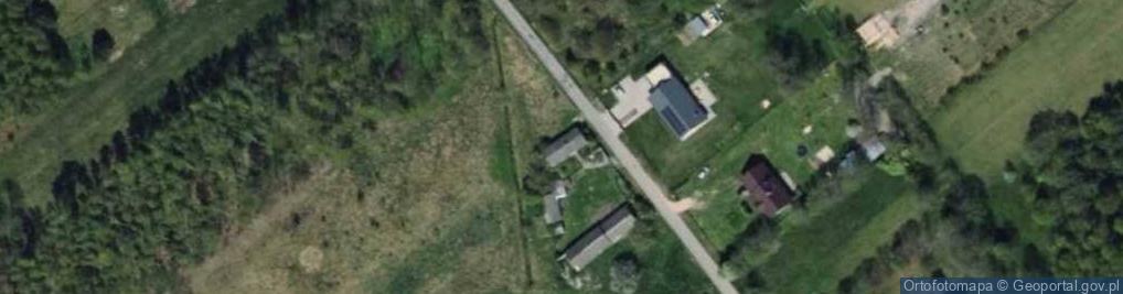 Zdjęcie satelitarne Borowiny ul.