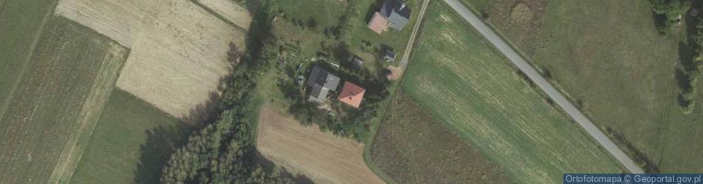 Zdjęcie satelitarne Borówki ul.
