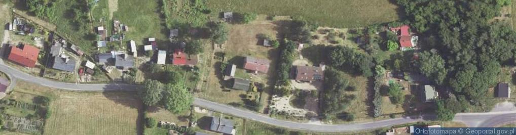 Zdjęcie satelitarne Borówki ul.
