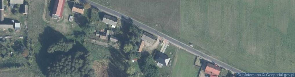 Zdjęcie satelitarne Borówki ul.