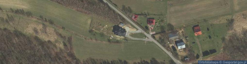 Zdjęcie satelitarne Borówna ul.