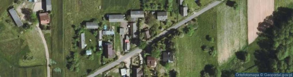 Zdjęcie satelitarne Borsuki-Kolonia ul.