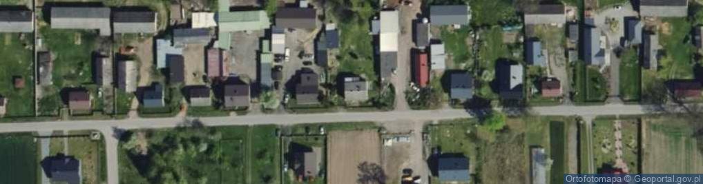 Zdjęcie satelitarne Borszewice Cmentarne ul.