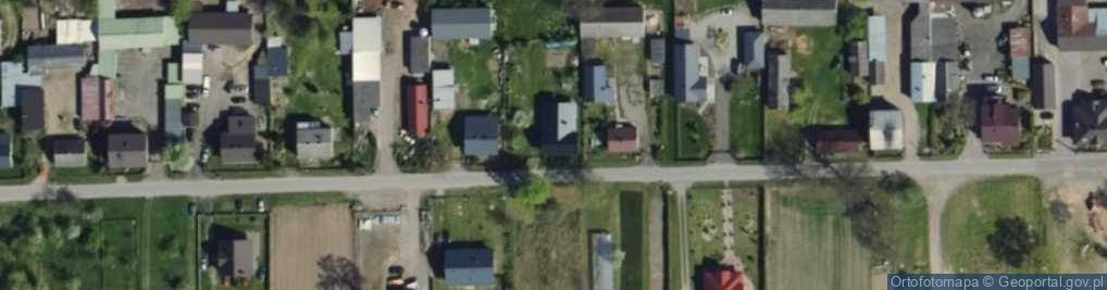 Zdjęcie satelitarne Borszewice Cmentarne ul.