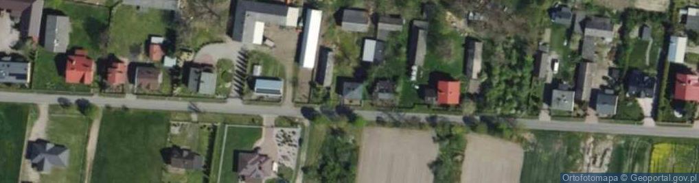 Zdjęcie satelitarne Borszewice Kościelne ul.
