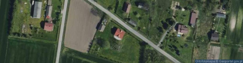 Zdjęcie satelitarne Borszewice Kościelne ul.
