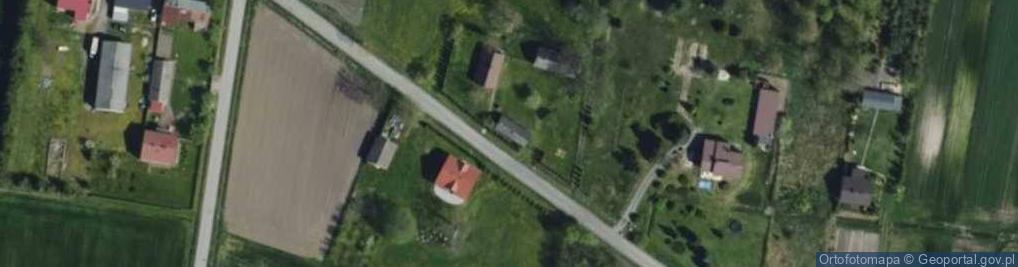 Zdjęcie satelitarne Borszewice Kościelne ul.