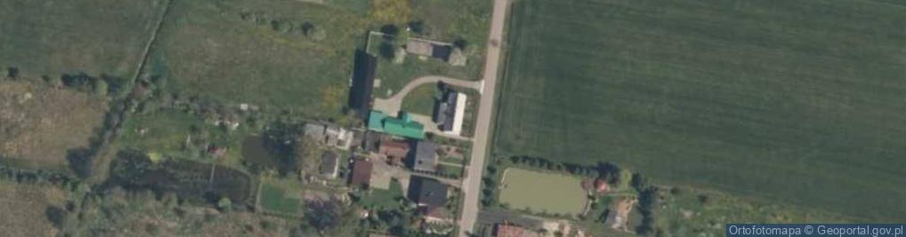 Zdjęcie satelitarne Borszewice Kościelne ul.