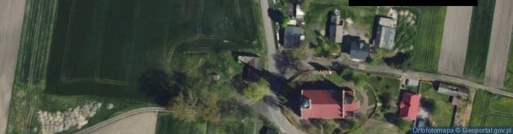 Zdjęcie satelitarne Borszewice Kościelne ul.