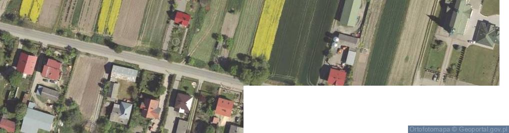 Zdjęcie satelitarne Borzechów ul.