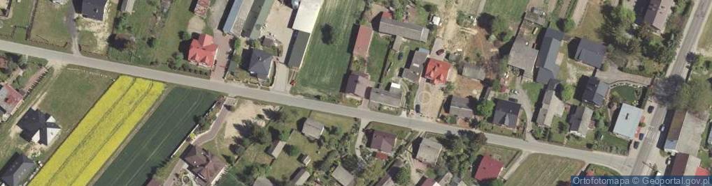 Zdjęcie satelitarne Borzechów ul.