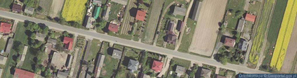 Zdjęcie satelitarne Borzechów ul.