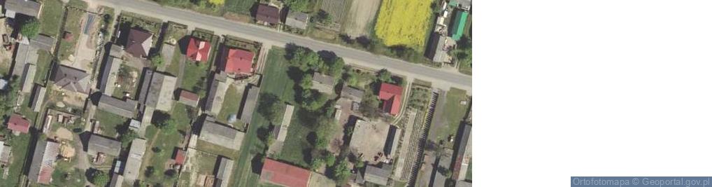 Zdjęcie satelitarne Borzechów ul.