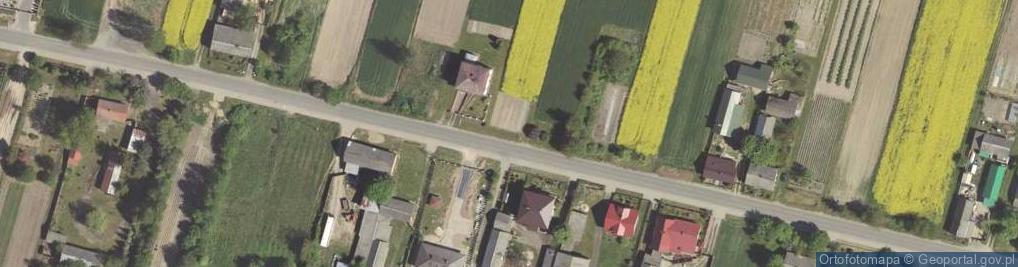 Zdjęcie satelitarne Borzechów ul.