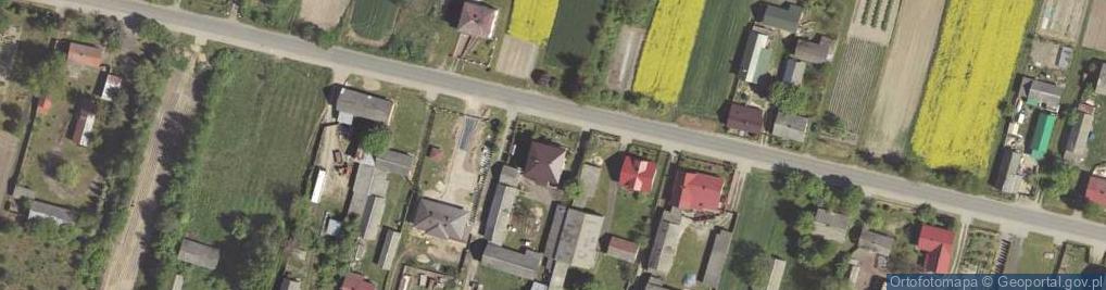 Zdjęcie satelitarne Borzechów ul.