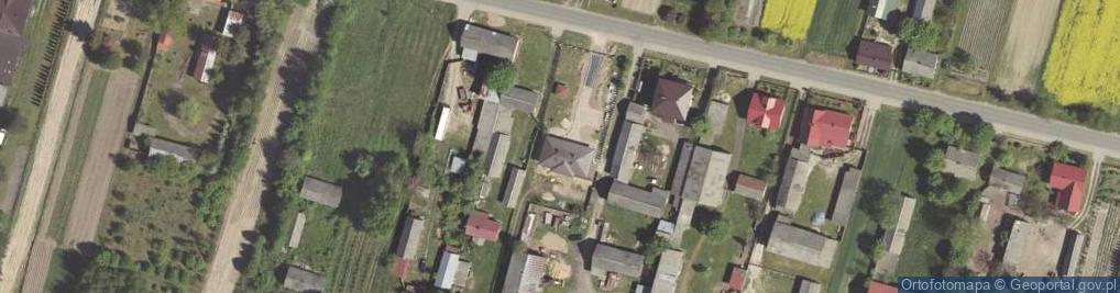 Zdjęcie satelitarne Borzechów ul.