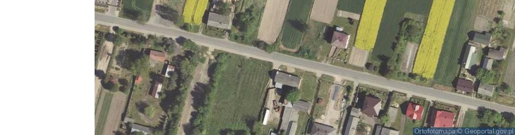 Zdjęcie satelitarne Borzechów ul.