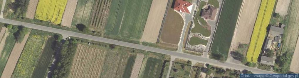Zdjęcie satelitarne Borzechów ul.