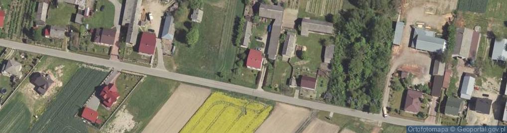 Zdjęcie satelitarne Borzechów ul.