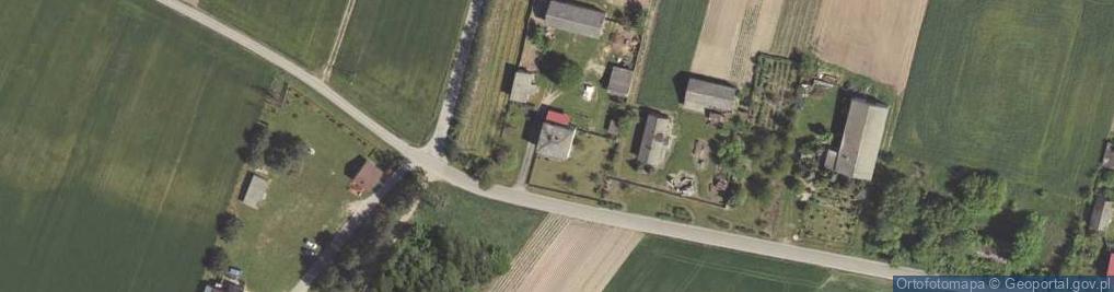 Zdjęcie satelitarne Borzechów ul.