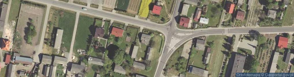 Zdjęcie satelitarne Borzechów ul.