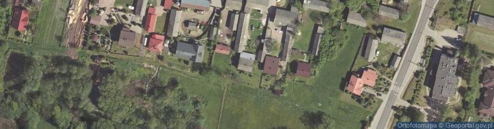 Zdjęcie satelitarne Borzechów ul.