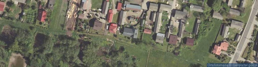 Zdjęcie satelitarne Borzechów ul.