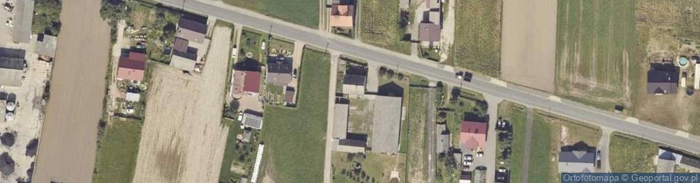 Zdjęcie satelitarne Borzęcice ul.