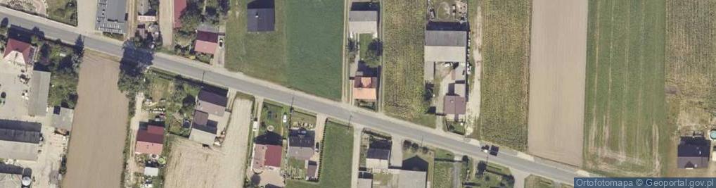 Zdjęcie satelitarne Borzęcice ul.
