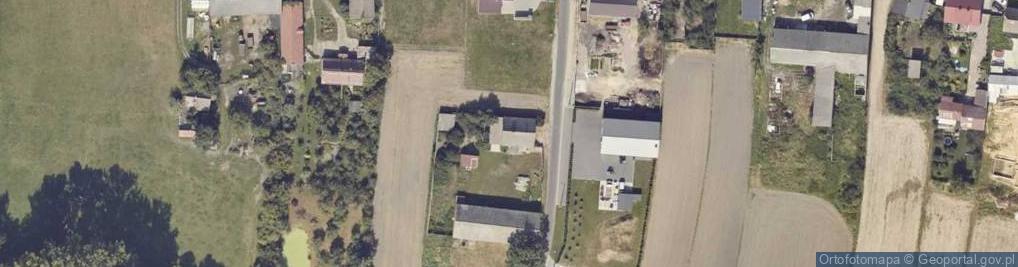 Zdjęcie satelitarne Borzęcice ul.