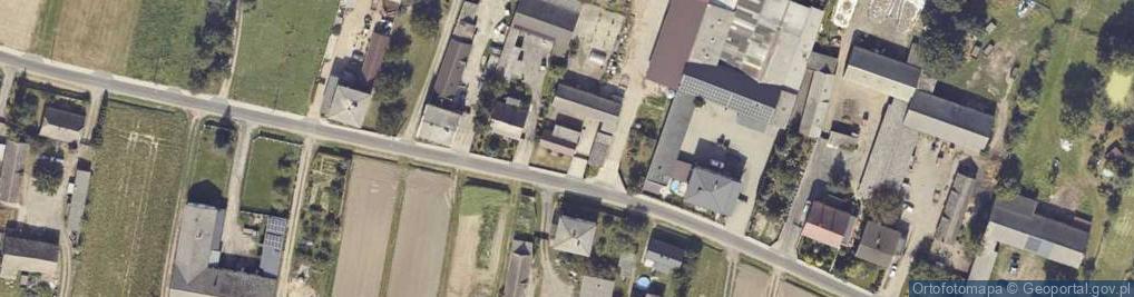 Zdjęcie satelitarne Borzęcice ul.
