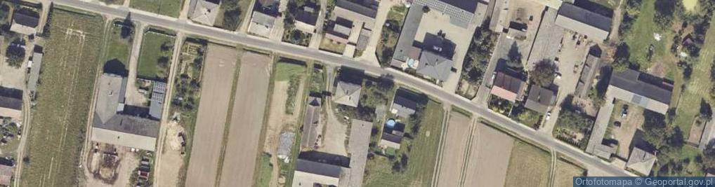 Zdjęcie satelitarne Borzęcice ul.
